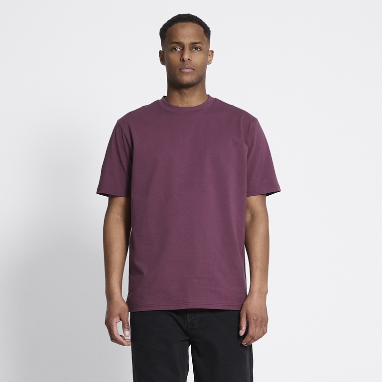 Heavy tee "William" Burgundy